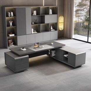 现代简约老板办公桌总裁桌董长办公室OL D01椅文柜件全套办事公家