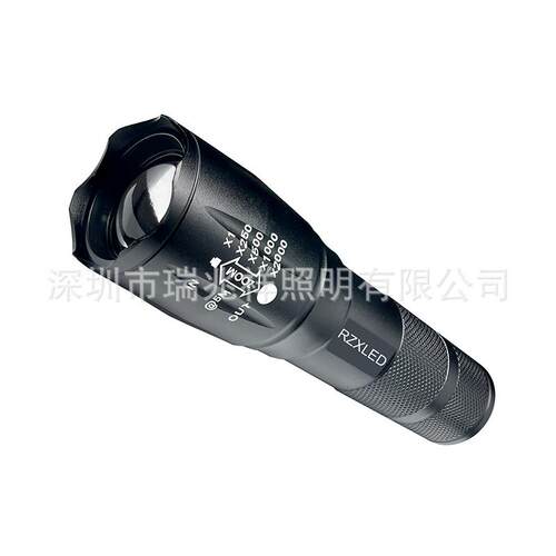 led可调焦254NM265NM270NM298NM300NM305NM310NM紫外强光UV手电筒