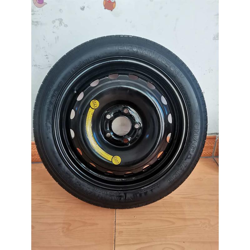 80r17总成新能源动备胎470//尺寸小长安逸原厂非ev460125备胎全