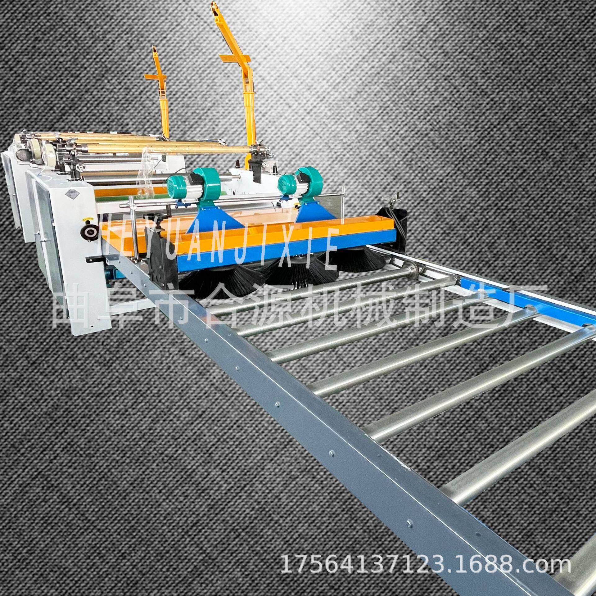 密度板亚克力板PVC贴面机 护墙板热转印贴面机自动断膜