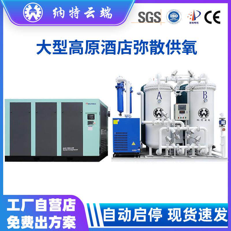 供应大型变压吸附高原酒店弥散供氧 酒店民宿PSA制氧设备生产厂家