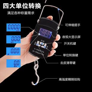 度手提电用秤高精精准电子称手提秤弹簧秤家便子携式 小型称重A08