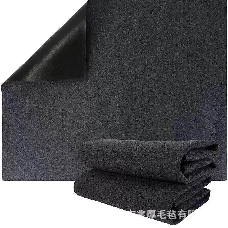 跨境亚马逊淋膜毛毡地垫车库吸水防油汽车摩托车维修垫防滑防溢油