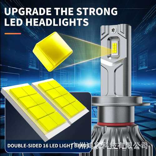 跨境工厂BA60汽车前大灯汽车车灯 LED大灯H4 H7 9005 9006 led车
