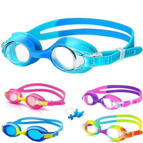Kids Swimming Goggles Waterproof Anti Fog UV Professional Di