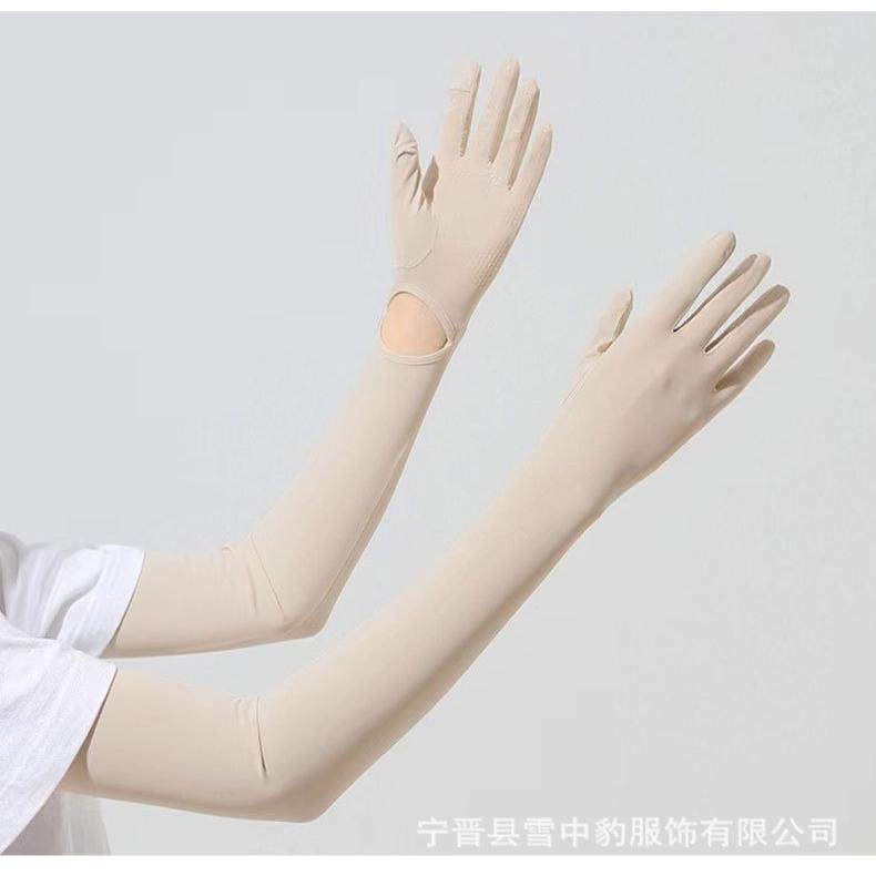 防晒手套女防紫外线夏季冰丝薄款防滑透气触屏漏二指开车骑行手套,服饰配件/皮带/帽子/围巾,防晒手套,淘宝优惠券,粉丝福利购,淘宝优惠卷