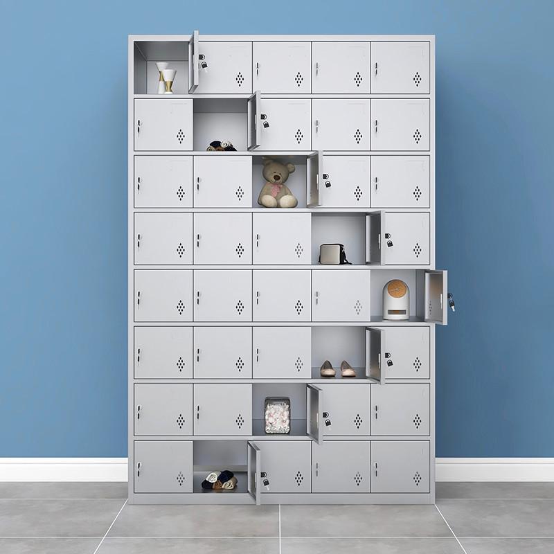 304不锈钢更衣柜子员工多门鞋柜储物柜食堂碗柜水杯柜餐具餐盘柜