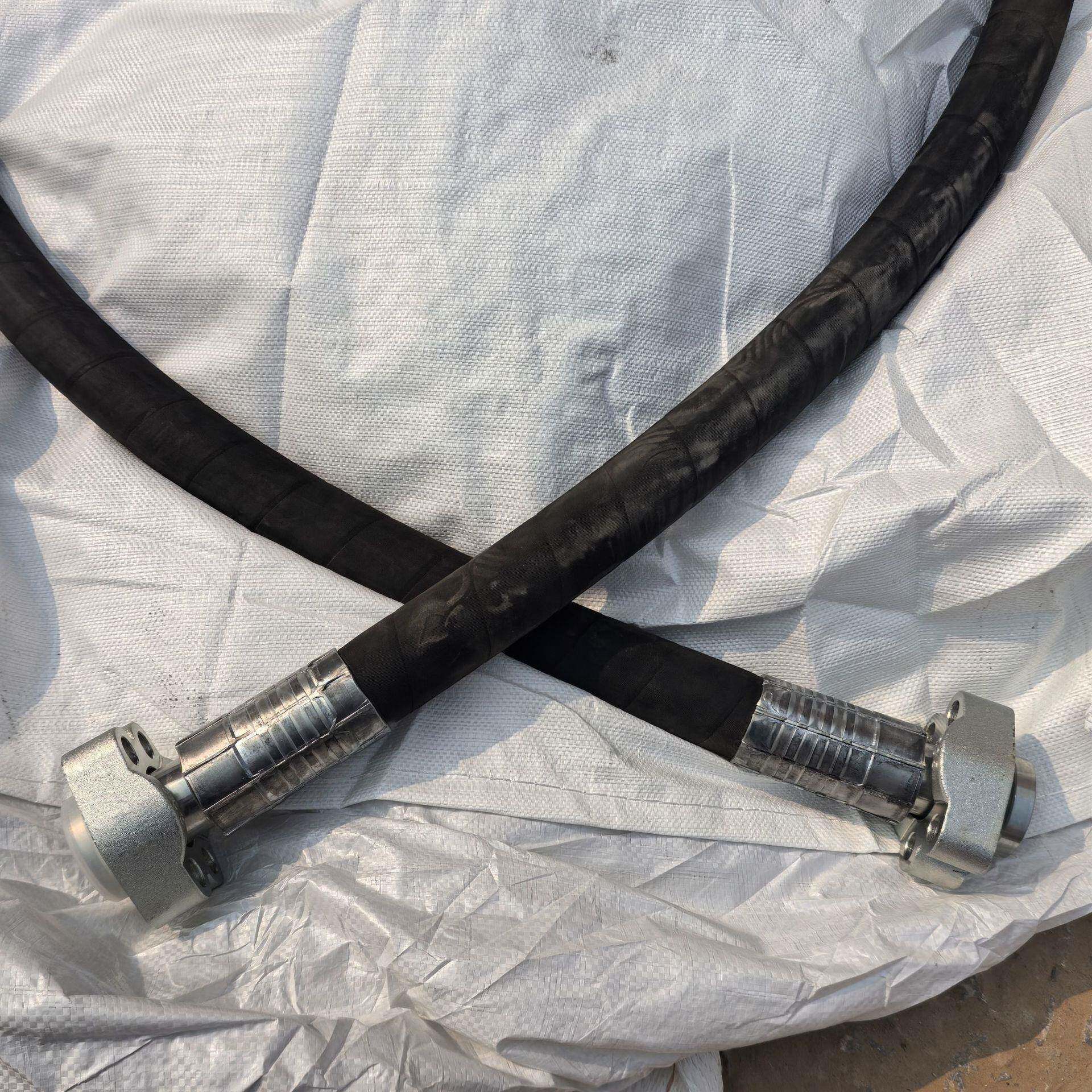 高压油管机械缠绕液压钢丝胶管 空压机输油管矿用石油胶管