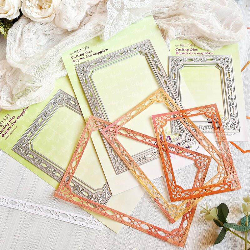 相框切割模具 纸艺剪贴簿相册压花DIY手工scrapbook 四寸五寸六寸