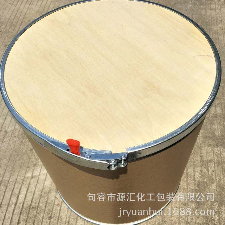 供应360*450mm销售优质纸板桶铁箍桶纸桶25KG包装桶
