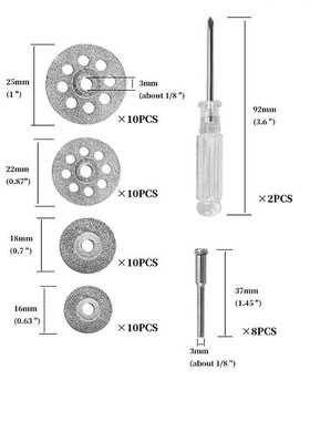 磨切割片套装金刚砂组合 打磨电吊批发抛光厂家磨机50pc配件切割