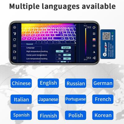 突特T7PRO热成像仪TOOLTOP 双光25Hz帧率 256*192手机插卡热成像