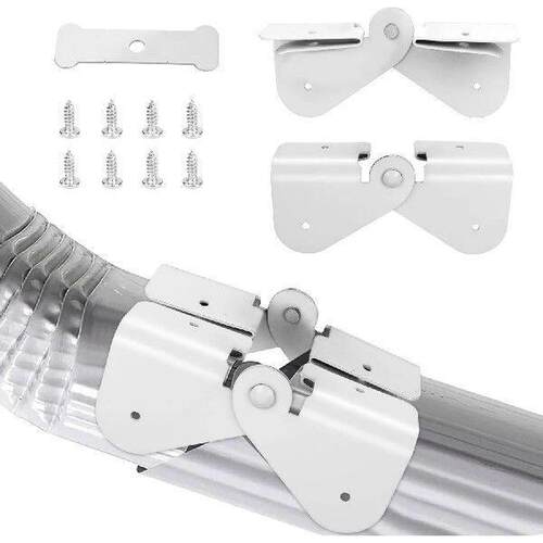 2Pcs Gutter Extension Hinge Sturdy Replaces Rain Gutter