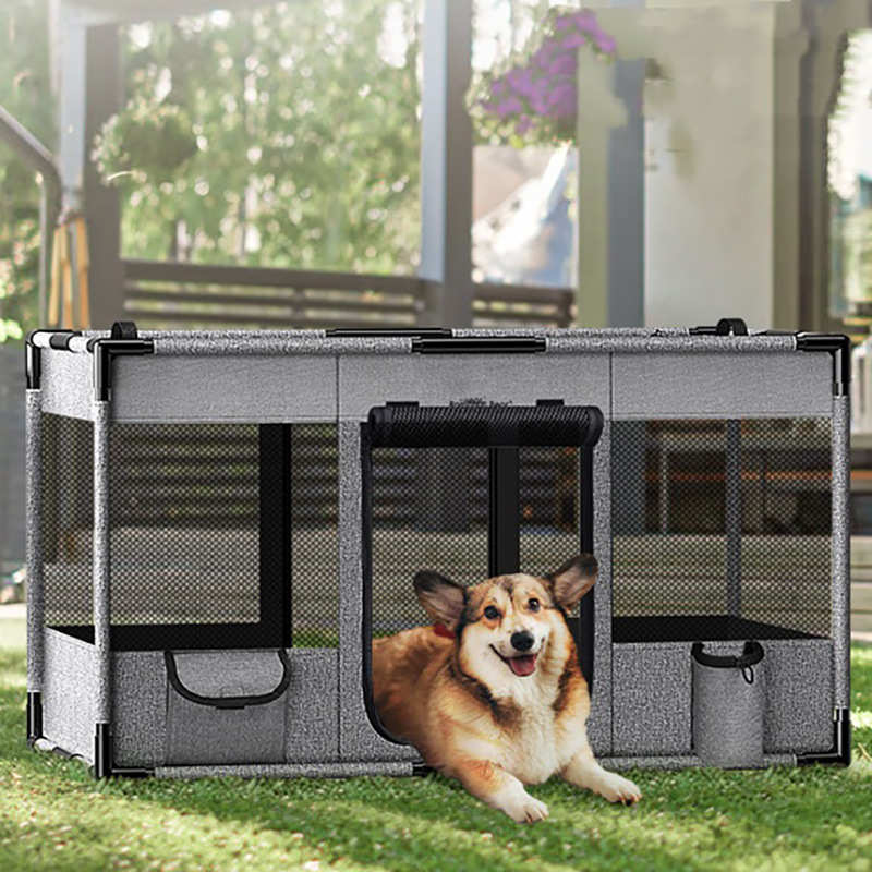 宠物窝长方形狗窝可拆卸猫笼室内户外超大家用猫窝四季通用狗笼