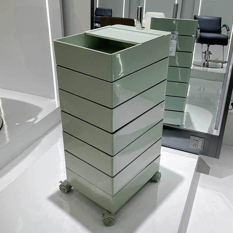美发推车烫染工具车美发店杠车收纳柜理髲店工具柜多功能发廊专用