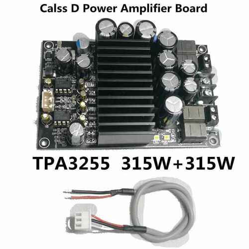 TPA3255发烧HIFI数字功放板 大功率2.0 声道 立体声 600W HIFI