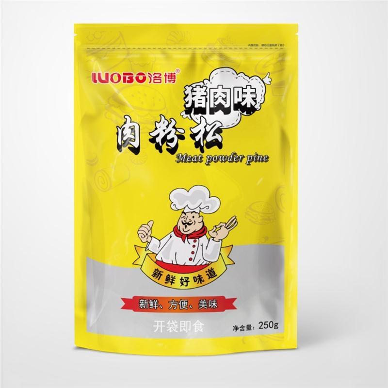 洛博寿司肉松专用配料烘焙原材料即食材肉粉松散装拌饭商用250g