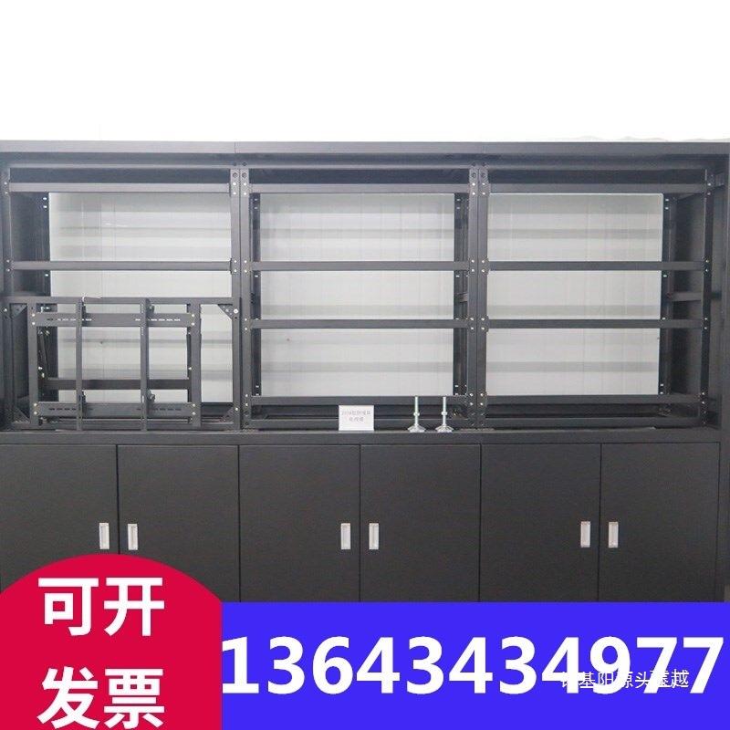 落地式移动支架监控显示器电视墙设备柜46/49/55寸液晶拼接屏机柜