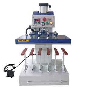 气动无接缝侧骨压烫机40x60无接缝侧骨烫画机热转印机