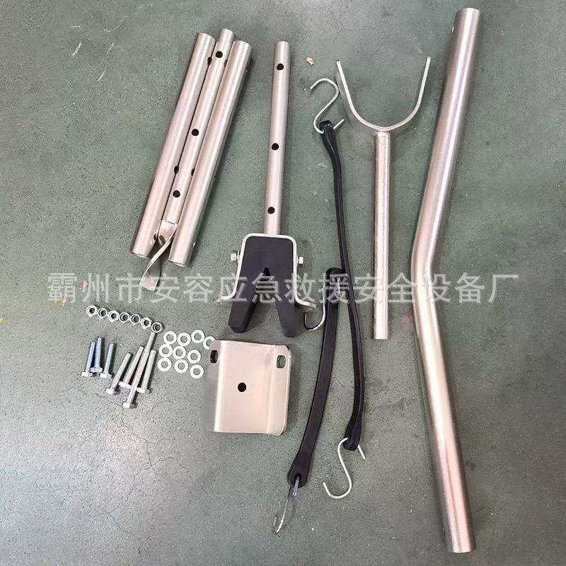 可调节减震船横梁保护器,舷外机电机马达支撑杆/避震弹簧款