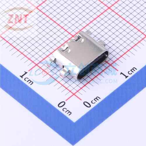 USB连接器 TYPE-C 6P CB1.6(073) SMD 母 沉板 6P 电子元器件配单