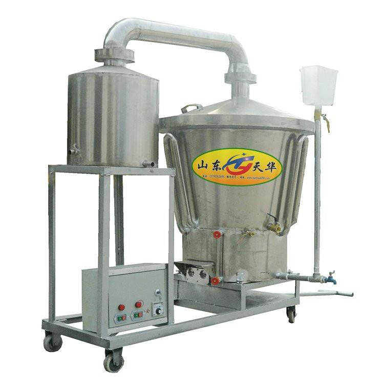 THN-50型生料液态发酵蒸酒设备双层锅烧酒机包教技术