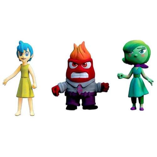 6pcs/set Inside Out Kids Toy Figure Sadness Joy Anger Actio