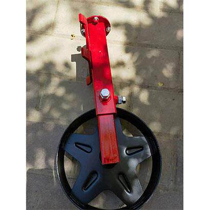 玉米播种机限深轮一对玉米播种机限位轮两边保持平衡轮子可调节