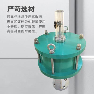 厂家气动活塞式CL直行程气缸小型大推力气缸直行程气动执行器