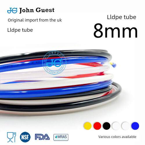 8mm管Tubing 8×6规格LLDPE管 英国进口John Guest聚乙烯管
