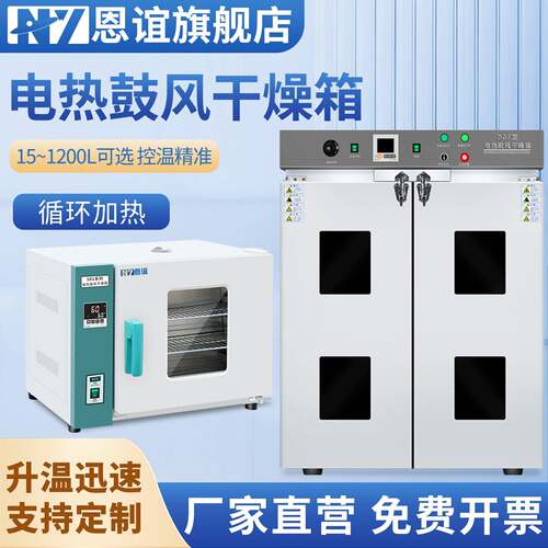 恩谊电热恒温鼓风干燥箱实验室烘干机恒温烘箱工业烤箱小型烘干箱