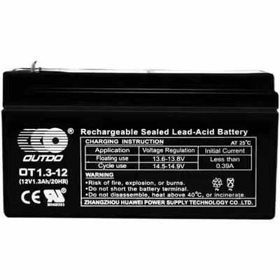 OUTDO奥特多蓄电池OT12V5A7A17A20A24A26A38A40A65A100A120AH消防