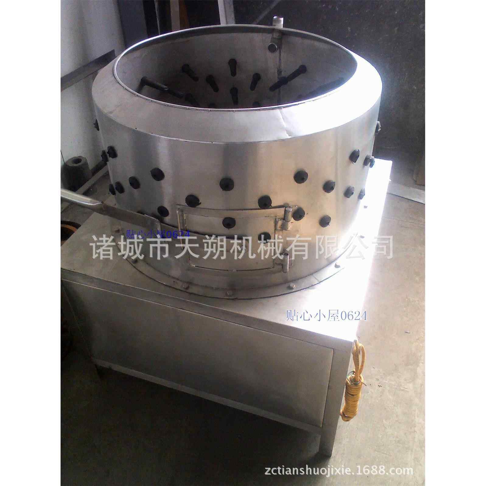 筒式脱毛机 小型圆筒家禽打毛机 60型筒式脱羽机 鸡鸭鹅拔毛机