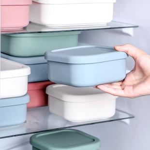 9WOR饭盒保鲜盒餐盒硅胶保鲜碗微波炉加热密封上班族便携分格便当