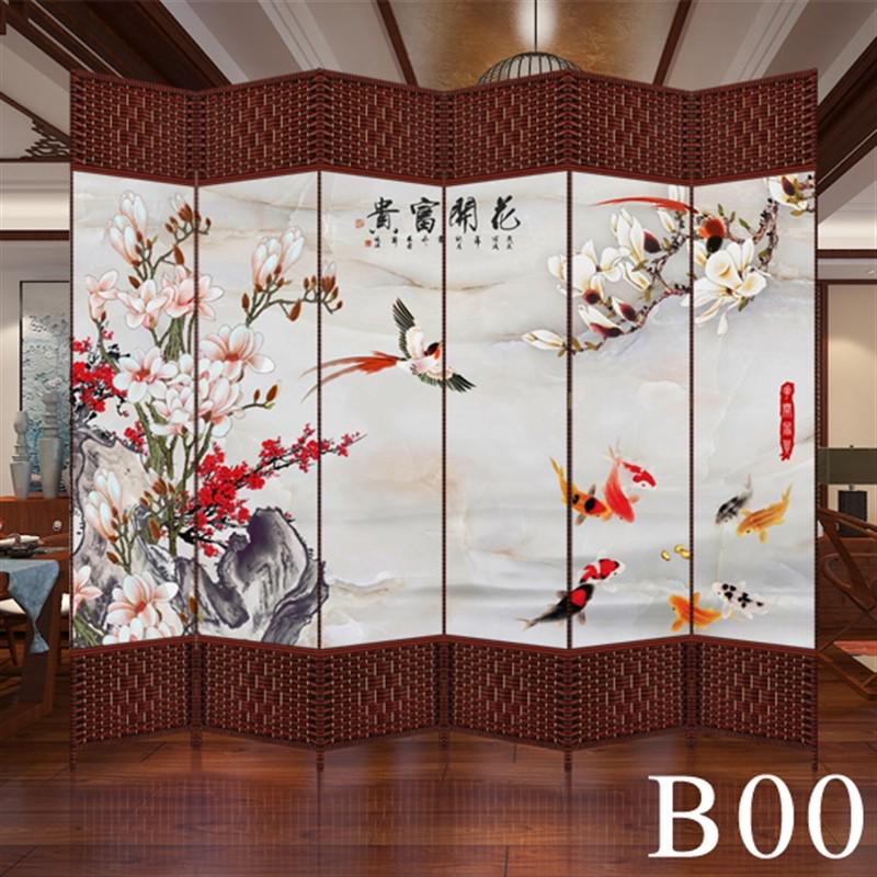 屏风隔断客厅折叠可移动现代简约卧室遮挡帘办公室美容院餐厅包间