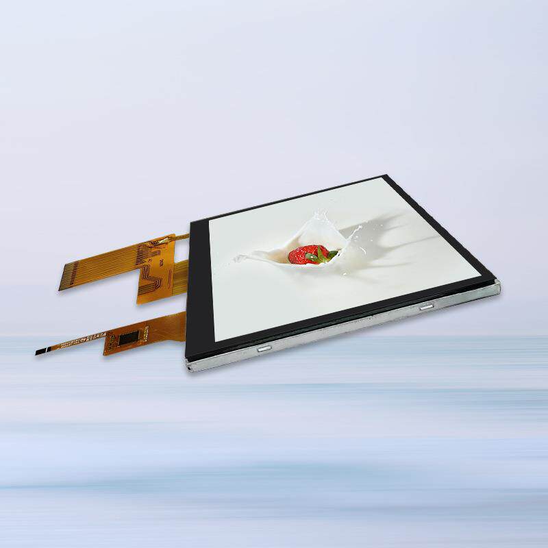 5.0寸R显GB接口48*22彩色LCD液晶示屏0电容触摸7TFDTPT液晶屏总成