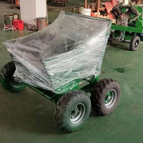四轮手推式草坪充砂机 人工草坪铺沙车 轻便移动灵活