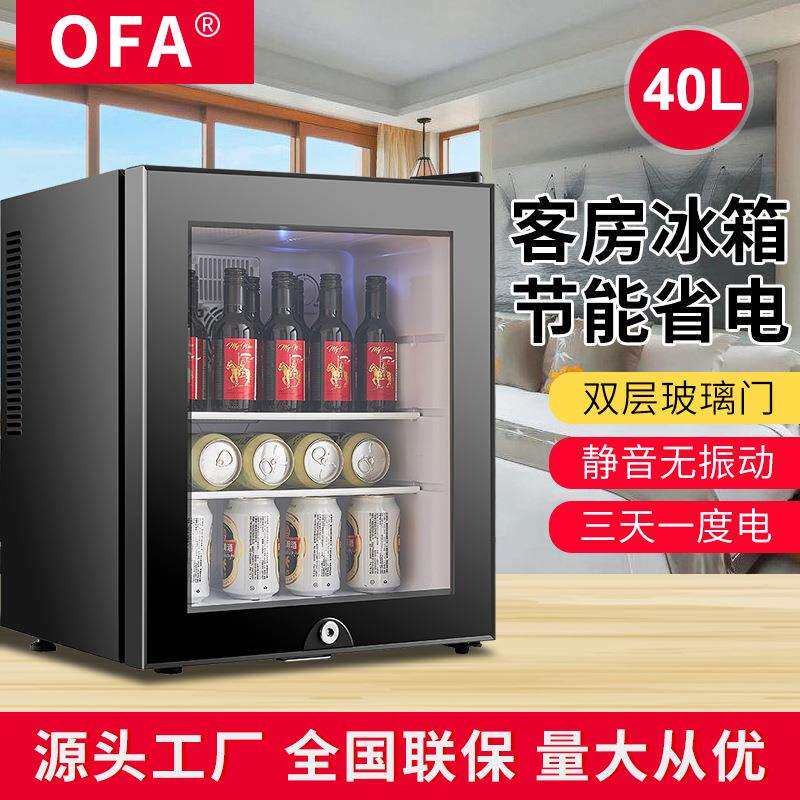 【欢迎验厂】40L电子半导体酒店客房冰箱迷你饮料果蔬母乳保鲜柜