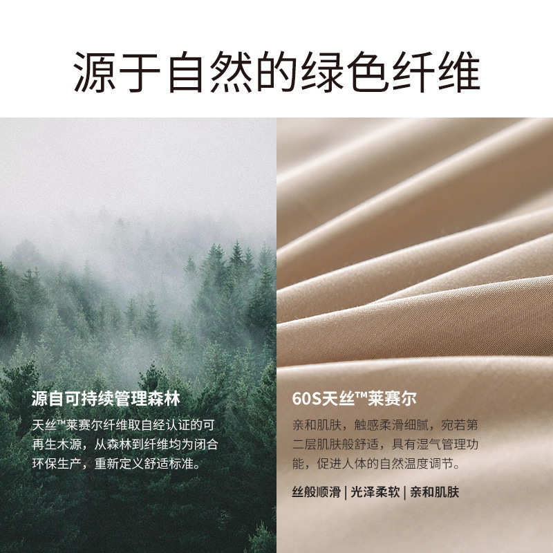 天件套四支纯色式丝xyt套件60纱床单笠素色p5601床