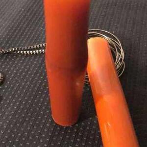 厂促天然实心玉竹手把件文玩手玩把件盘玩玉化玉质竹子雕刻