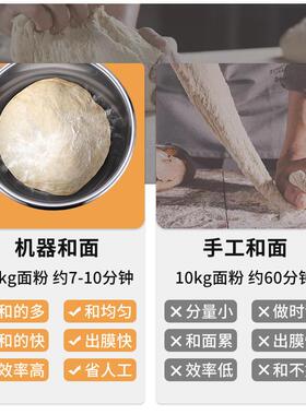 和FIL面机用全自动面包店油打商蛋揉面机拌馅搅拌奶厨师机机厂家