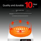 商用电陶瓷炉大功率多头电磁炉四眼六头光波炉砂锅焖鸡餐饮商业