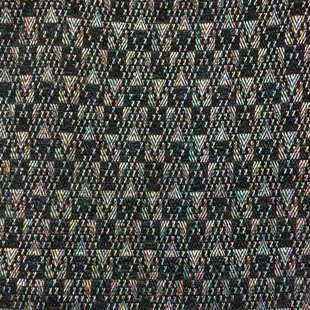 面料 民族风箱包沙发时装 现货供应 320g全涤雪尼尔几何提花布