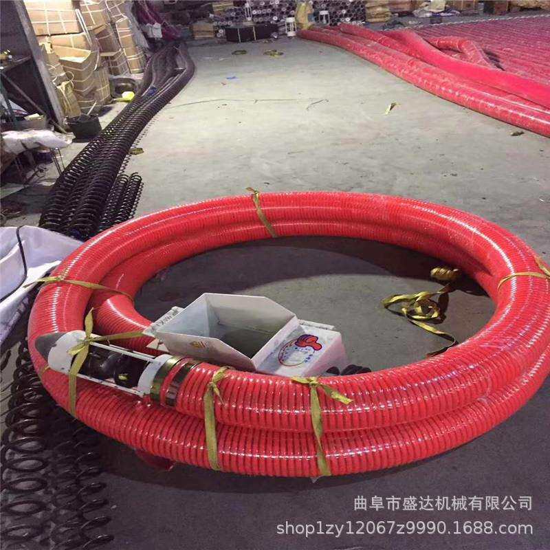 牛筋软管自动化软管抽料机现货双管双向弹簧蛟龙价格图片