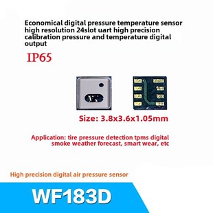 WF183DE绝压数字气压力温度传感器1500kap打充气泵胎压计天气预报
