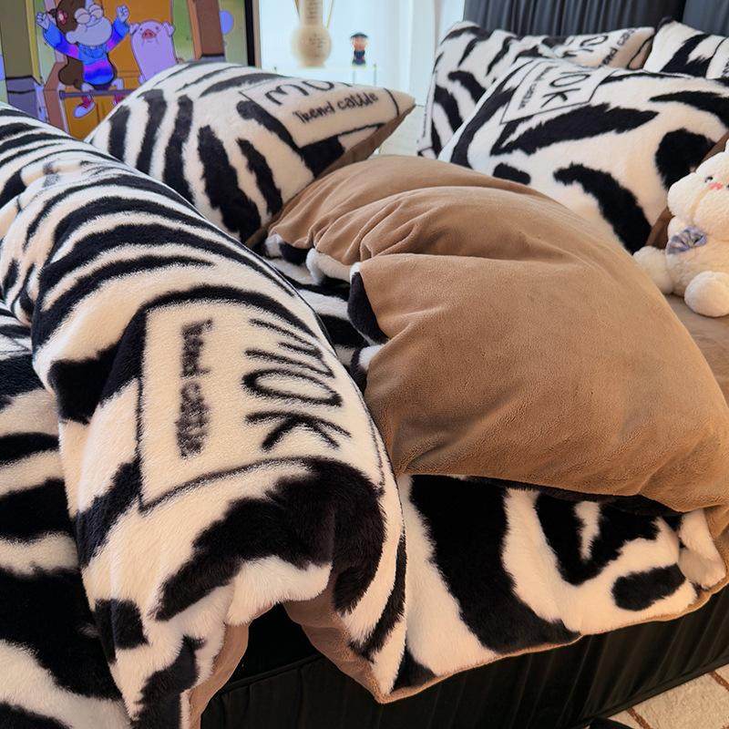 冬季加厚牛奶绒被套单件家用双人兔毛绒被罩宿舍单人珊瑚绒被套,床上用品,学生床品套件,淘宝优惠券,粉丝福利购,淘宝优惠卷