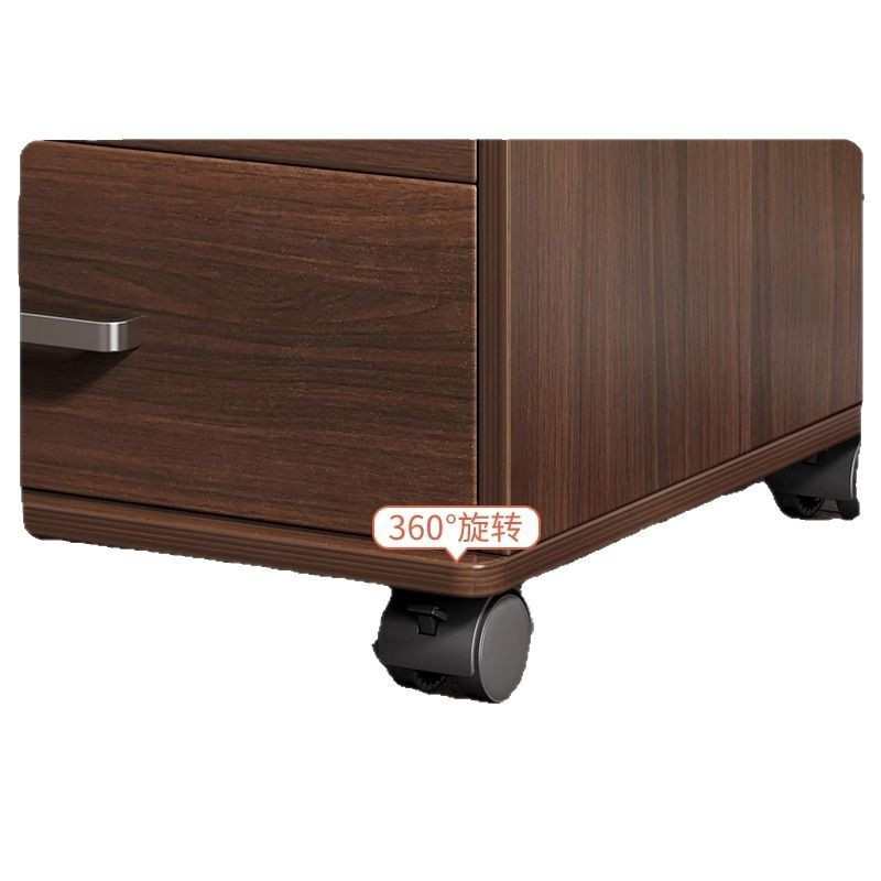 文件柜办公室桌下收纳柜带锁储物柜置物柜办公柜抽屉式移动矮柜子