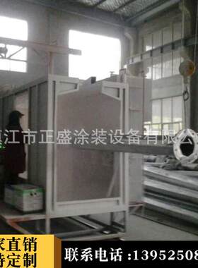 新型路灯柱喷漆喷塑流水线 喷塑流水线 灯具盆浴 路灯杆喷涂设备