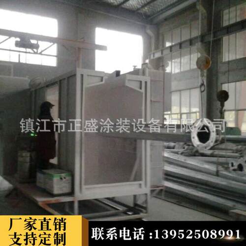 新型路灯柱喷漆喷塑流水线 喷塑流水线 灯具盆浴 路灯杆喷涂设备