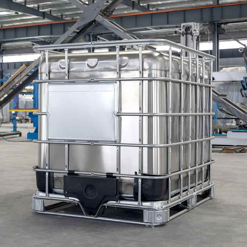 十年老厂多不锈钢吨桶厂家500RYU升1000L顶底一次成304不型钢锈吨